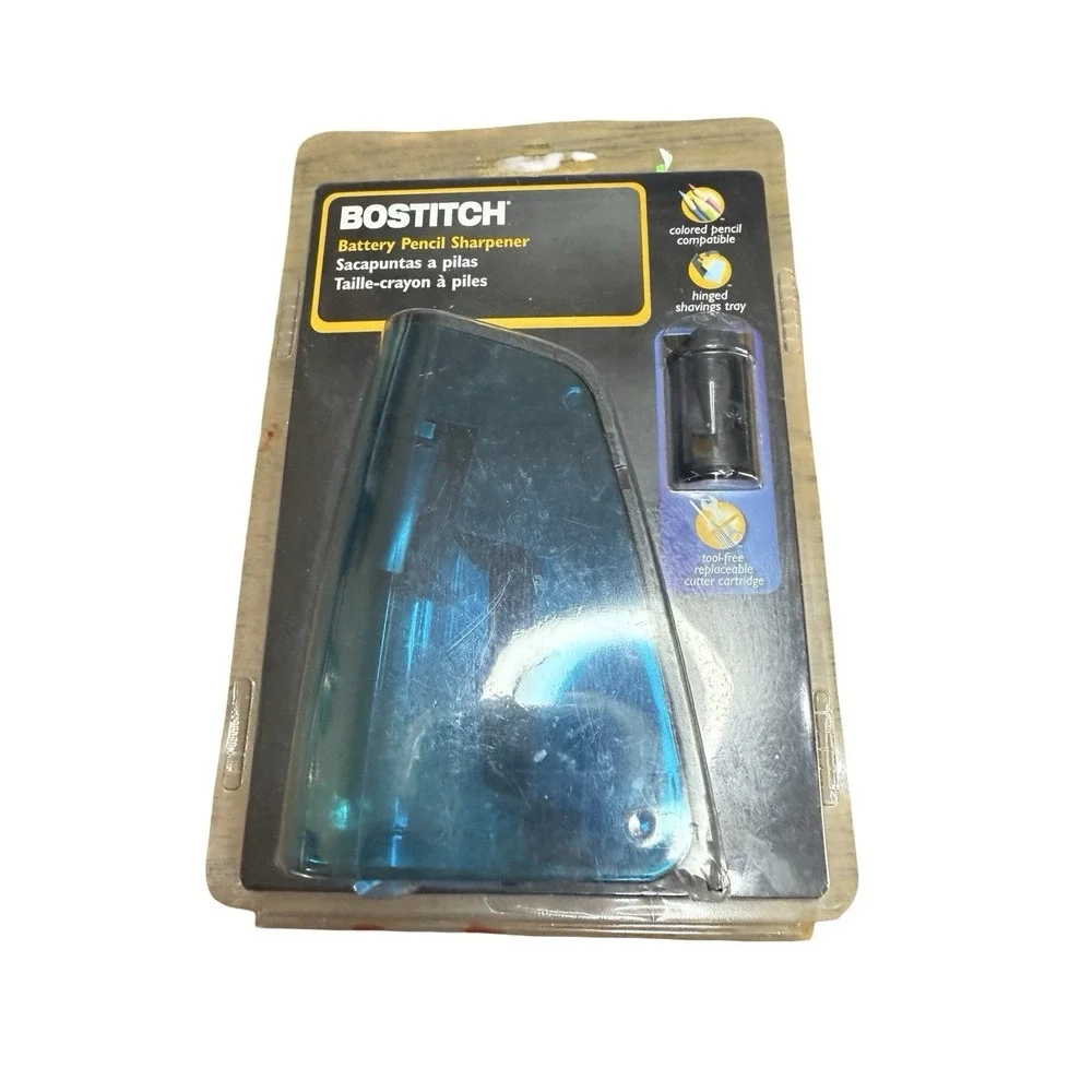 Bostitch Battery‎ Home School Pencil Sharpener aqua